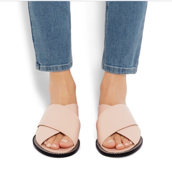 Givenchy Shoes - Givenchy Leather Nude Blush Sandals Size 41